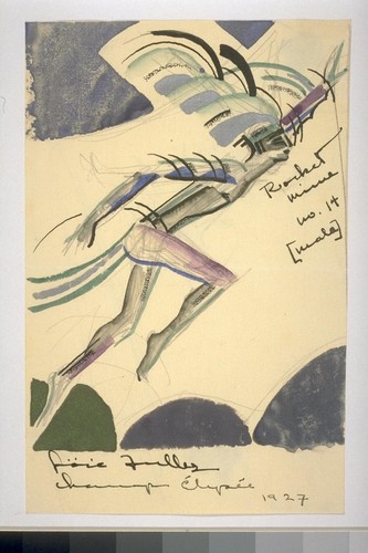Rocket mime no. 14. Champs Elysees, 1927