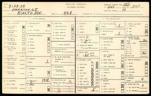 WPA household census for 428 RIALTO AVE, Los Angeles County