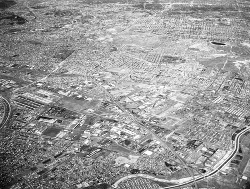Los Angeles Basin, aerial view