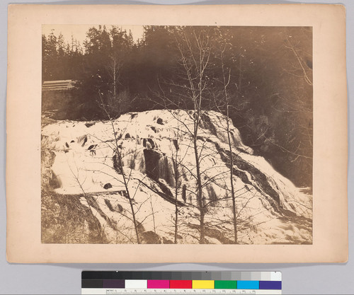 [Falls on the Colville (Mill River), 1860.]