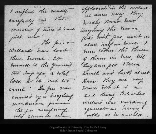 Letter from Katharine Hooker to John Muir, [1910 Dec 18 ?]