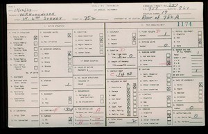 WPA household census for 752 W 6TH STREET, Los Angeles County