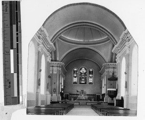 Cebu Cathedral interior, Cebu, Philippines, ca. 1940