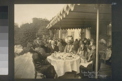 "Villa Montalvo" Saratoga, California, November 1, 1925