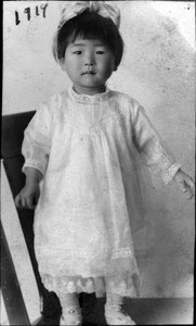 young Korean girl, Dinuba 1919