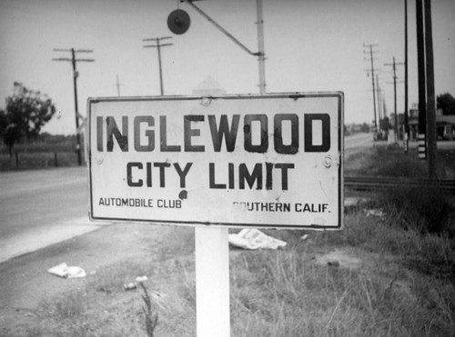 Inglewood city limit