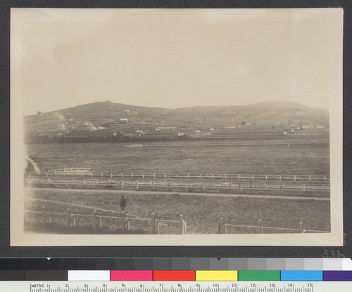 [View of Ingleside Race Track.]