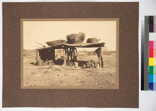 Cocopah Indian Home, Delta of the Colorado River, Lower California