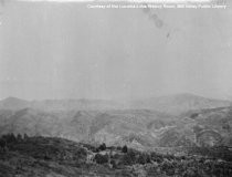 View of Burned Hillside after Mt. Tamalpais Fire, 1929