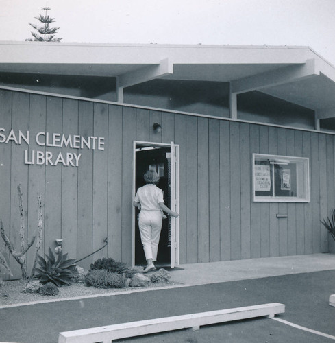 San Clemente Library, 1957