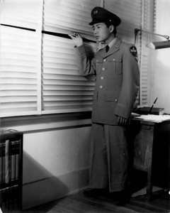 Irvin Paik, in uniform