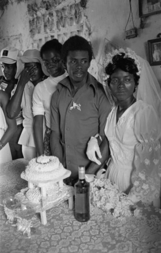Wedding day, San Basilio de Palenque, Colombia, 1977