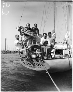 Cruise of yacht "Chiriqui", 1958