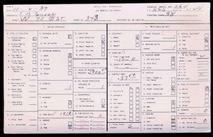 WPA household census for 343 W 75TH, Los Angeles County