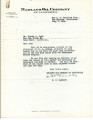 Letter from Marland Oil Company to George H. Hand regarding receipt of payment statement of damage claim. July 1, 1924