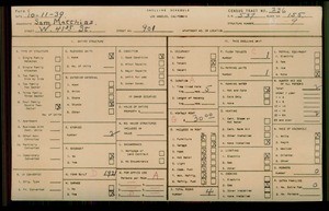 WPA household census for 901 W 41ST ST, Los Angeles County