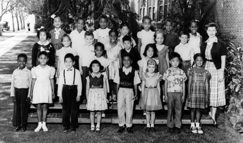 1st grade class, Virginia Road Elementary School
