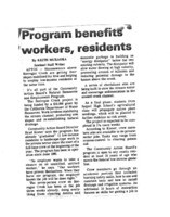 Program benefits workers, residents