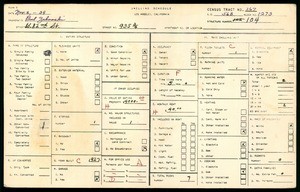 WPA household census for 935 3/4 W 82ND ST, Los Angeles County