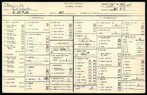 WPA household census for 847 W 82ND ST, Los Angeles County