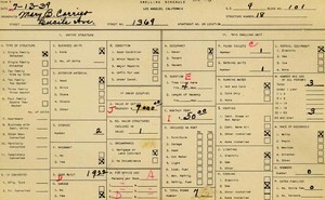 WPA household census for 1369 LUCILE, Los Angeles