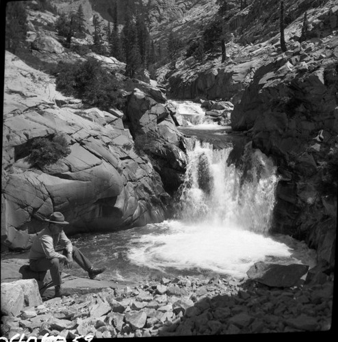 Misc. Falls, Devil's Washbowl, Tricky Lewis. NPS Individuals