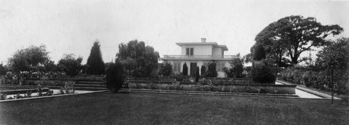 Richardson's residence, front view
