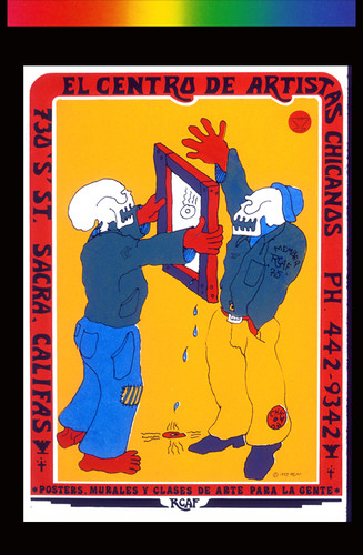 Centro de Artistas Chicanos, Announcement Poster for