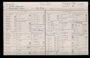 WPA household census for 2136 PASEO DEL MAR, Los Angeles County