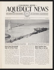 Colorado Aqueduct News 1958-01