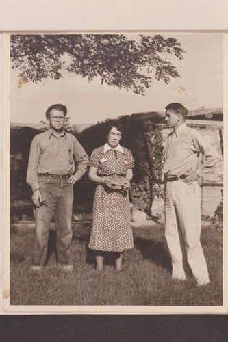 Ben and Louisa Wetherill with Ansel Hall