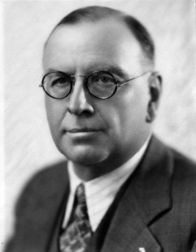 Judge Homer G. Ames (1877-1939), Superior Court Judge in Orange County from 1924-1939, about 1930