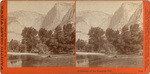A glimpse of the Yosemite Fall. Yosemite Valley, Mariposa Co., Cal., 3080
