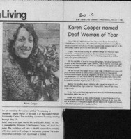 Karen Cooper named Deaf Woman of the Year