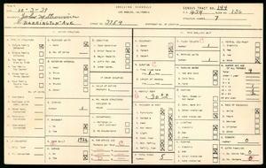 WPA household census for 3754 BARRINGTON AVE, Los Angeles County