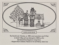 David Locke House Postcard