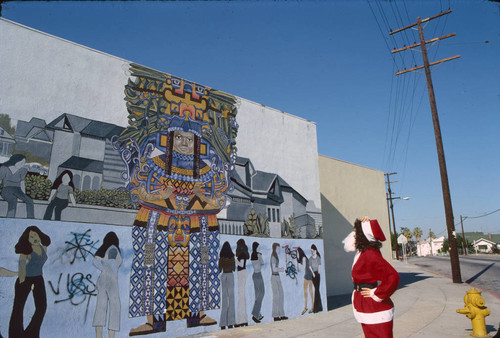 Aztec mural