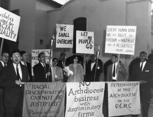 Catholics United for Racial Equality (CURE) demonstration