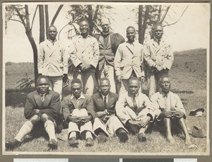 Elders of the church, Chogoria, Kenya, 1935