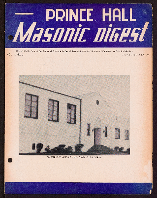 Prince Hall Masonic Digest, Second quarter 1951-1952