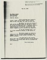 [Copy] Letter from Julia Morgan to Henri Cassou, May 14, 1938