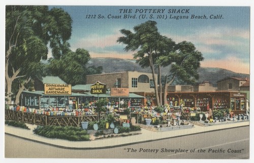 The Pottery Shack 1212 So. Coast Blvd. (U.S. 101) Laguna Beach, Calif