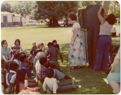 Terry Chekon at Puppet Show