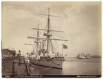 [The U.S. Crusier Boston and the U.S. Receiving Ship Independence.