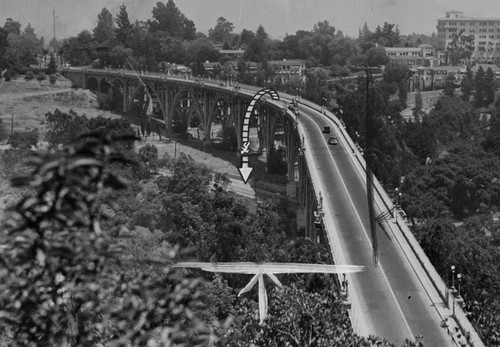 Colorado Street 'Suicide Bridge', Pasadena