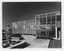 Wells Fargo Bank Building at Coddingtown Mall, Santa Rosa, California, 1964