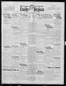 Daily Trojan, Vol. 18, No. 45, November 17, 1926
