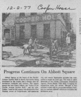 Progress continues on Abbott Square