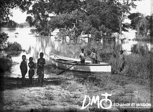 Flood in Antioka, Mozambique, ca. 1901-1915