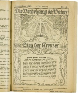Die Verheissung des Vaters und der Sieg des Kreuzes, 1925, nrs. 1 & 2